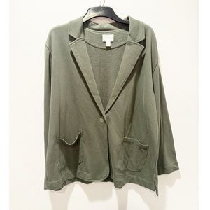 Caslon cotton blend blazer